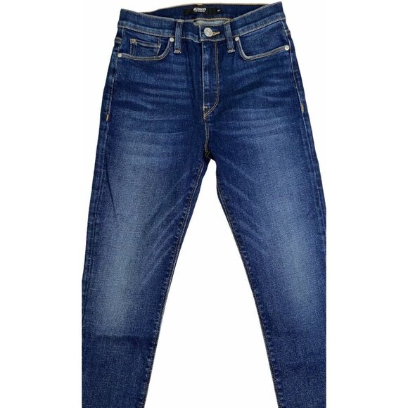 Hudson Barbara  Womens‎ Blue Denim Medium Wash Pock - Picture 2 of 9